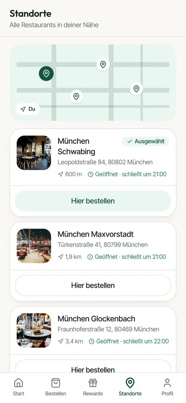 NOVA BOWL (Beispielmarke): Standorte mit Karte und Öffnungszeiten
